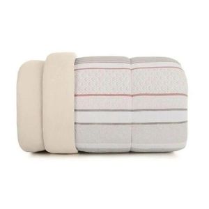Edredom Solteiro Malha 100% Shell Stripe 4796.0 Altenburg