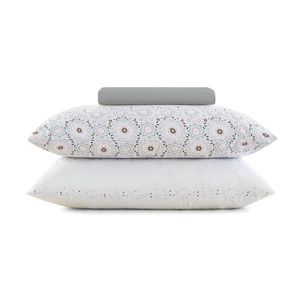 Jogo de Cama Casal Simples 3 peças Toque Acetinado Fractal 5072.0 Altenburg