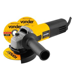 Esmerilhadeira 4,5" 650W 220V EAV 650 + 3 Discos 60.01.065.220 Vonder