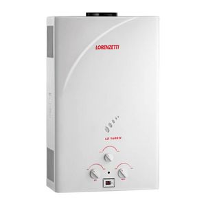 Aquecedor de água a gás 15L Branco LZ1600N Lorenzetti