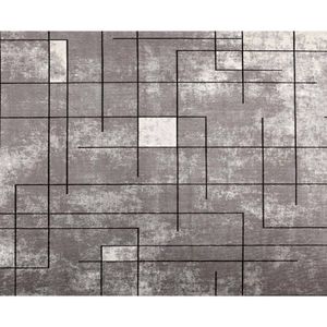 Tapete 60 x 100 cm Belga Cinza Corttex