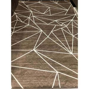 Tapete 140 x 200 cm Belga Marrom 129A-1053 Corttex