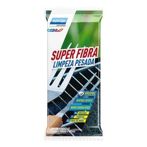 Fibra Limpeza Pesada 11 x 22,5 cm Preto Norton