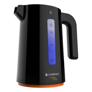 Chaleira elétrica Thermo One Contrast 1,7L Preta 220V CEL388 Cadence