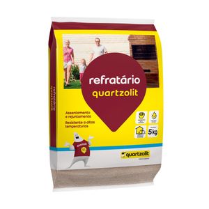 Argamassa refratária 5kg Quartzolit