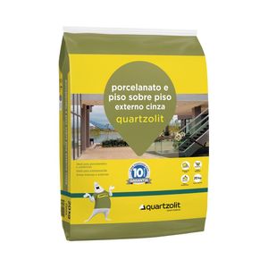 Argamassa piso sobre piso 20kg Externo AC3 Quartzolit