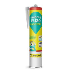 Selante Construção PU30 Bisnaga Cinza 300ml Quartzolit
