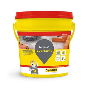 Impermeabilizante Tecplus 1 Balde 18L Branco Quartzolit