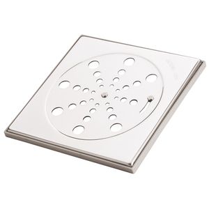 Grelha Quadrada Inox 15 x 15 cm com Fecho 2931 Jackwal