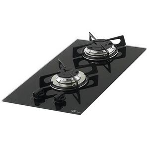 Fogão Cooktop 2 bocas Preto 7726 Fischer