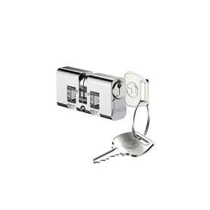 Cilíndro para Fechadura 53mm com 2 Chaves 03209.7030.30 Soprano