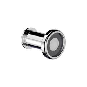 Visor para Porta Olho Mágico 25x42mm Cromado 03909.1150.71 Soprano