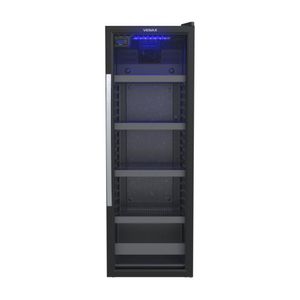 Cervejeira 200L Blue Light 220V Preto Fosco Venax
