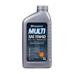 Óleo 4 Tempos Multi SAE 15W40 APICI-4/SL Semissintético 1L Husqvarna