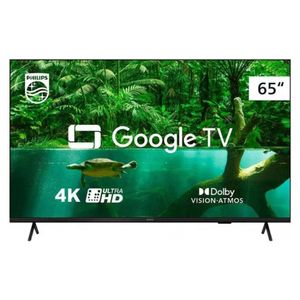 Smart TV LED 4K 65" Google TV 65PUG7408/78 Philips