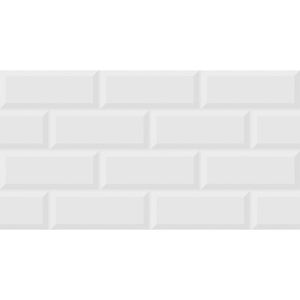 Azulejo Decorare Bianco 32 x 60 cm PEI3 Pisoforte
