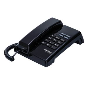 Telefone com fio Premium Preto TC50 Intelbras