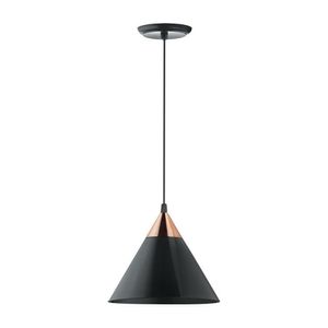 Pendente Injetado Preto/Cromado 310 Dital