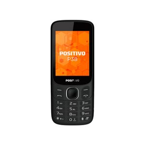 Celular P38 Feature Preto Positivo