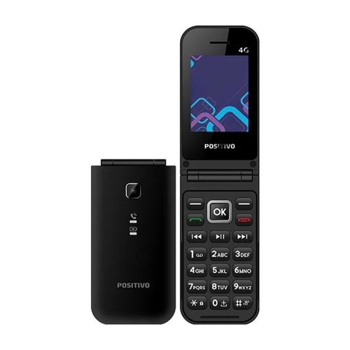 Celular Flip P51 Dual Chip 4G Positivo