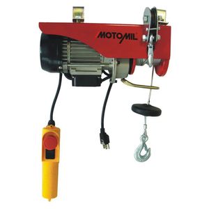 Guincho de coluna 300/600kg com Freio 220V Motomil