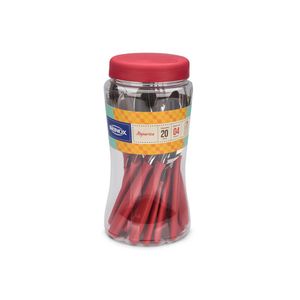 Faqueiro com Pote Itaparica 24 peças Vermelho 6000/752 Brinox