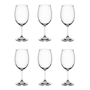 Jogo de taças 6 peças Sense Vinho Tinto 450ml 56313/104 Brinox
