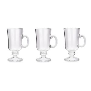 Jogo de Canecas Irish Coffee Pavillion 3 peças 240ml 57716/109 Brinox