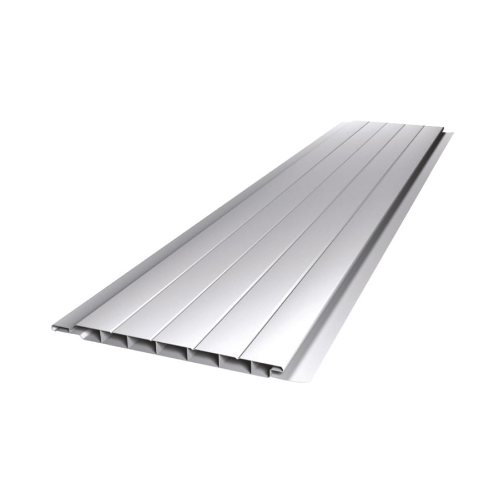 Forro de PVC Frisado MAX100 6mm 10 cm x 5 m Branco Vitesse