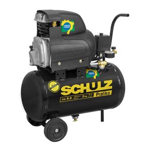 Compressor de ar Pratiko CSI 8,6/25L 2cv 220V Schulz