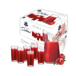 Jogo de suco Dubai 7 Peças 680505 Ruvolo