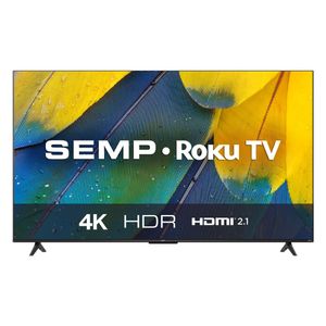 Smart TV LED 4K 55" Roku TV 55RK8600 Semp