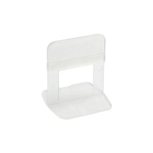 Espaçador Nivelador 1mm 50 unidades Branco 60693 Cortag