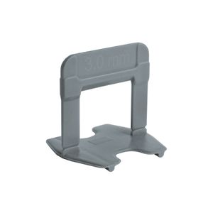 Espaçador Nivelador Eco 3mm 50 unidades Prata 61695 Cortag