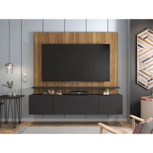 Painel Intense Lamina Mel/Preto TX Caemmun