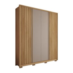 Guarda roupa 4 portas Apollo 1.8 Buriti/Fendi Caemmun