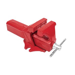 Torno de bancada leve Nº 5 Vermelho TMF-05 Metalsul