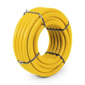 Eletroduto PVC Corrugado Flexível Leve 32mm Amarelo 2002 Mangueplast