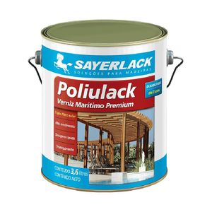 Verniz Marítimo Poliulack Galão 3,6L SB2300 Sayerlack