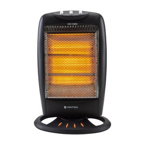 Aquecedor de ambiente Halógeno Preto 220V AH-02 Ventisol