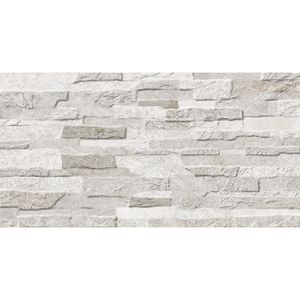 Azulejo Macinato Branco RT 30 x 59 cm Angelgres
