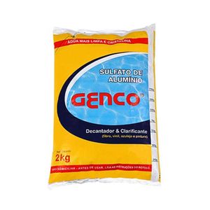 Sulfato de Alumínio 2kg 405316 Genco