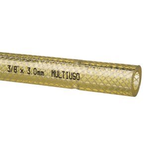 Mangueira Trançada Multiuso 3/8" x 3mm Amarela 483 Pabovi