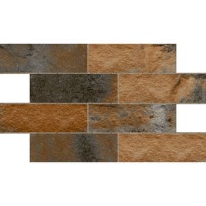 Azulejo Montatto Cortem 31 x 54 cm Savane