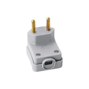 Plug Macho 90° 2P 20A 2058 Perlex