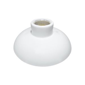 Plafon com Soquete E27 para Lâmpada Branco 125/1 Perlex