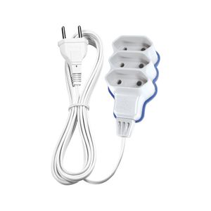 Extensão 3 tomadas 3M 2P 10A 4085/1 Perlex