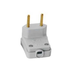 Plug Macho 90° 2P 10A 2054 Perlex