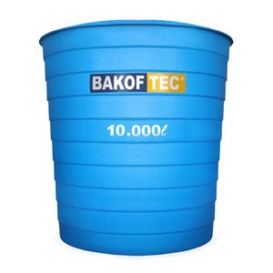 Caixa d'Água em Fibra de Vidro com Tampa 10.000L Bakof