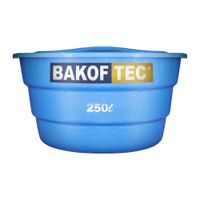 Caixa d'Água em Fibra de Vidro com Tampa 250L Bakof